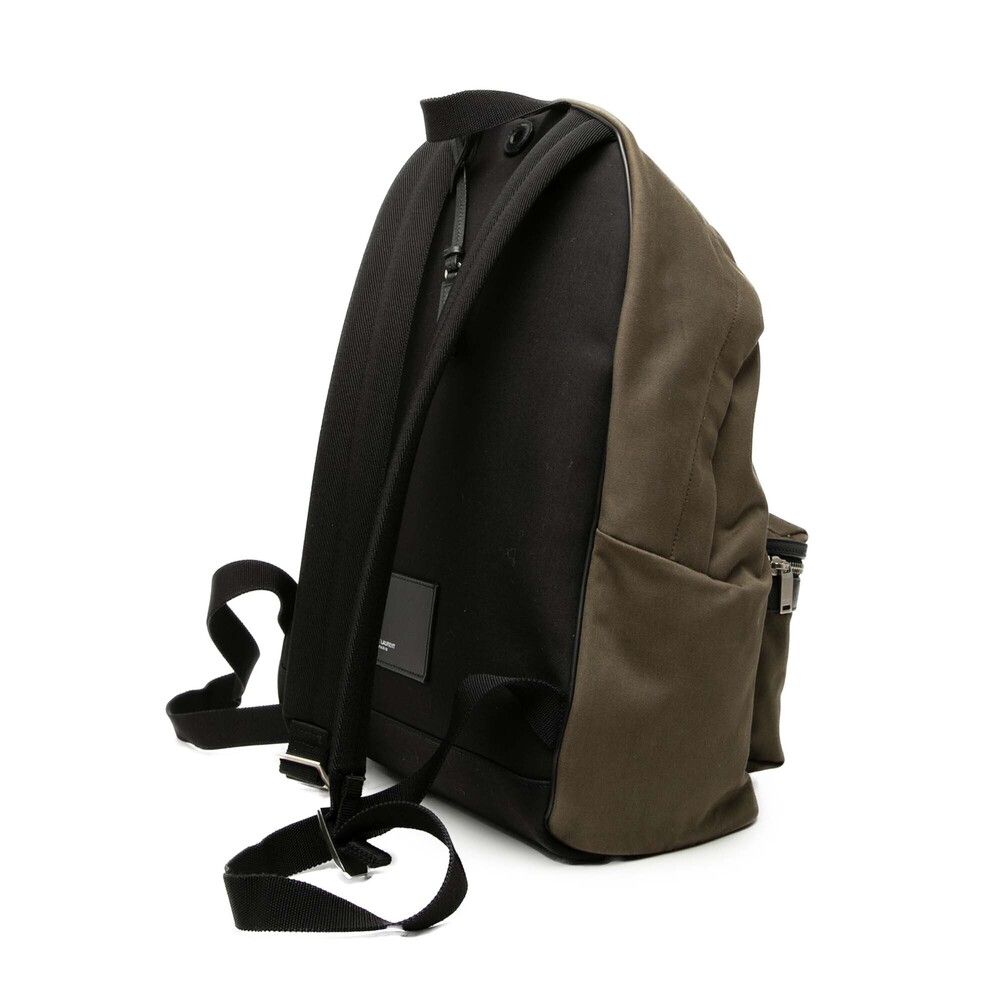Pre-Loved Saint Laurent Canvas City Backpack - Picture 2 of 7